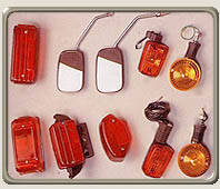 Tail Lights, Side Mirrors & Winkers